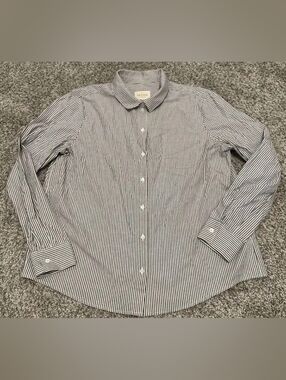 Chemise Tomboy (Rayure Ecru Bleu)